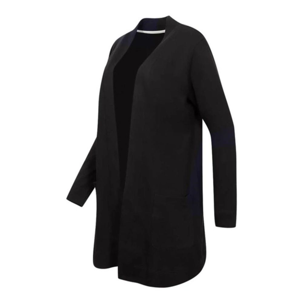 New Issac Mizari Womens Long Sleeve Cardigan Black​ - Picture 2 of 4